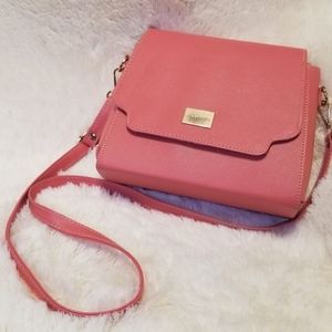 Hot peach purse